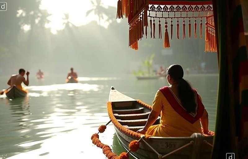 Cumin Legend Champion Onam Festival Event Cumin Legend Champion Onam event showing a virtual snake boat race with players competing to transport spices