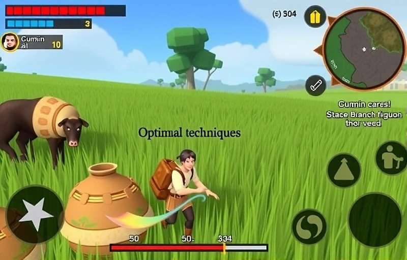 Cumin Legend Champion Cumin Cultivation Guide Cumin Legend Champion screenshot showing a player harvesting cumin using the optimal techniques from the beginner's guide